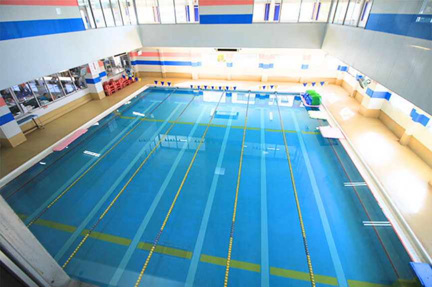 地域中学校の水泳部へプール施設の貸し出し
